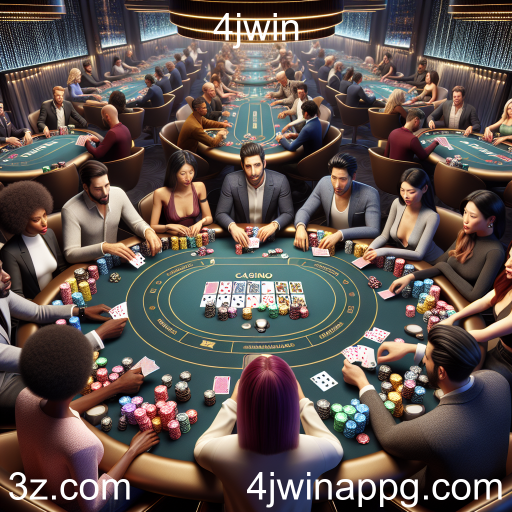 Descubra a Emoção do Poker no 4jwin